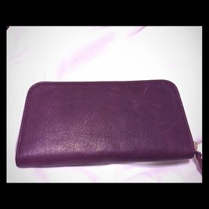 Clare V Leather ZIP Wallet